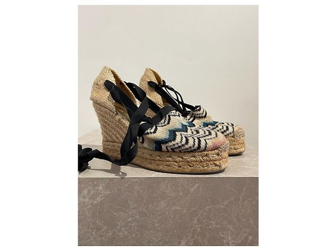 Espadrilles Missoni T.38 Beige - vista 3