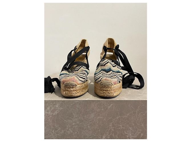 Espadrilles Missoni T.38 Beige - vista 4