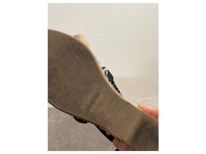 Espadrilles Missoni T.38 Beige - vista 6