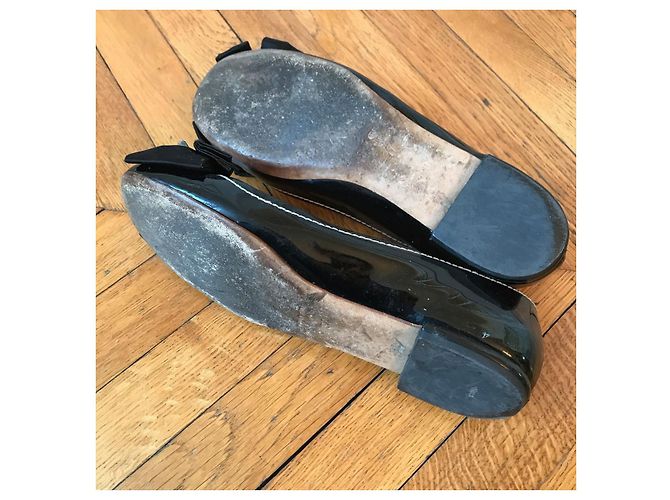 Bailarinas Miu Miu T.37 Negro - vista 4
