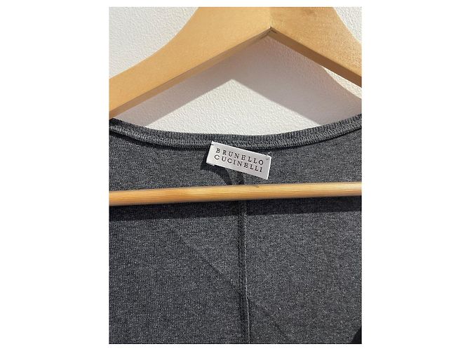 Top Brunello Cucinelli gris T.M - vista 4