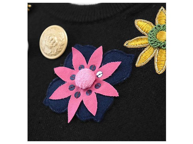 Dolce & Gabbana Dolce&Gabbana Kaschmirpullover mit mittlerer Maschenweite Schwarz - Ansicht 5