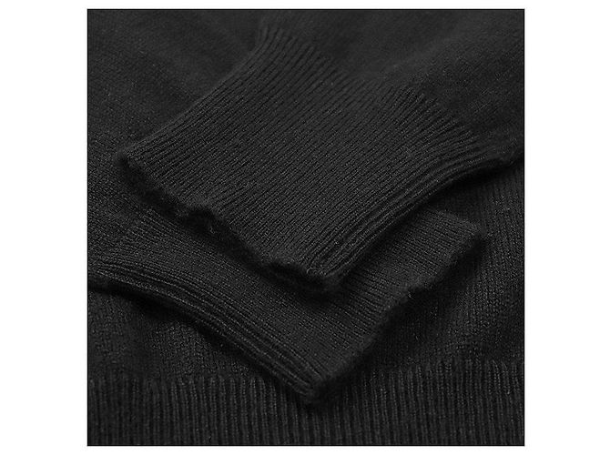 Dolce & Gabbana Dolce&Gabbana Kaschmirpullover mit mittlerer Maschenweite Schwarz - Ansicht 9