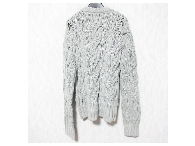 Autre Marque Alpaka-Strickpullover Cedric Charlier Braun - Ansicht 2