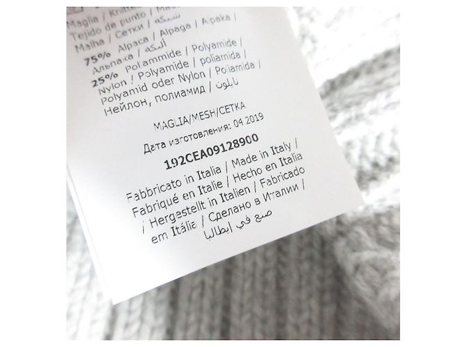 Autre Marque Alpaka-Strickpullover Cedric Charlier Braun - Ansicht 7
