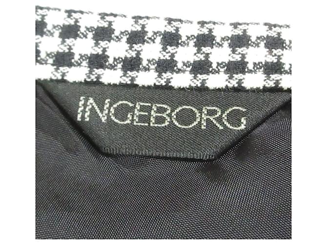 Autre Marque Conjunto de encaje Ingeborg Check Blanco - vista 20