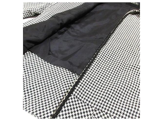 Autre Marque Conjunto de encaje Ingeborg Check Blanco - vista 9