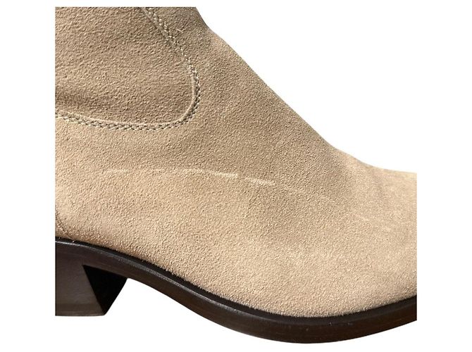 Bottines courtes en daim Jimmy Choo AND KAIA - vue 11