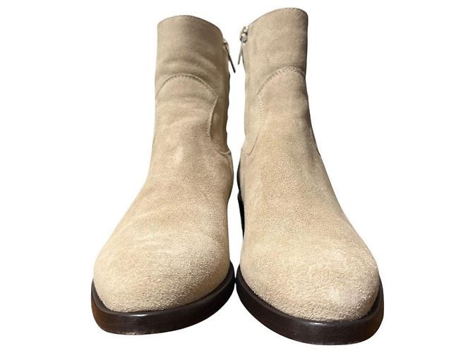 Bottines courtes en daim Jimmy Choo AND KAIA - vue 2