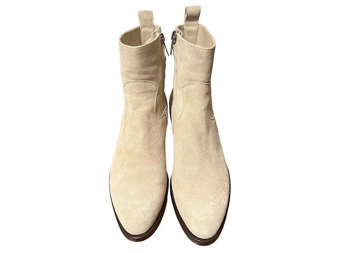 Bottines courtes en daim Jimmy Choo AND KAIA - vue 3