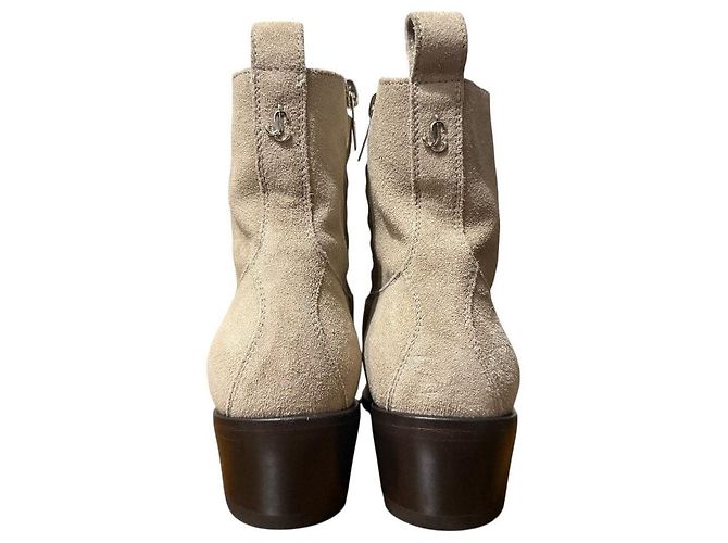 Bottines courtes en daim Jimmy Choo AND KAIA - vue 4