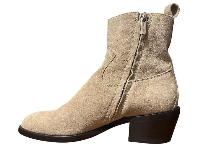 Bottines courtes en daim Jimmy Choo AND KAIA - vue 5