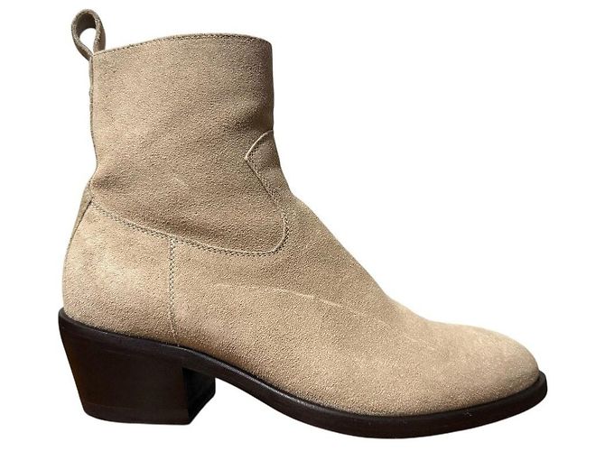 Bottines courtes en daim Jimmy Choo AND KAIA - vue 6
