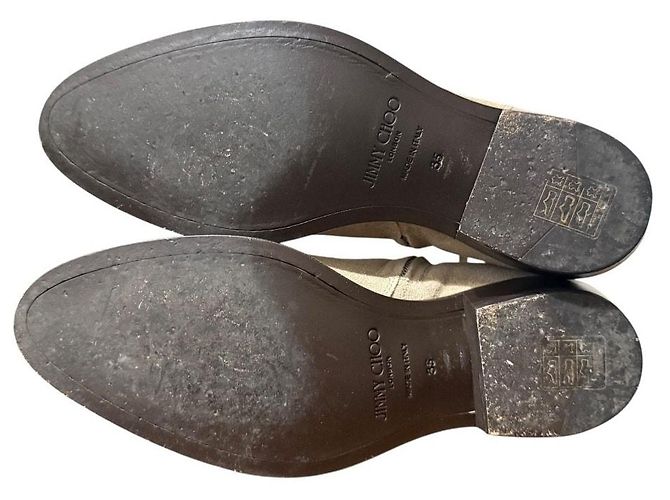 Bottines courtes en daim Jimmy Choo AND KAIA - vue 7
