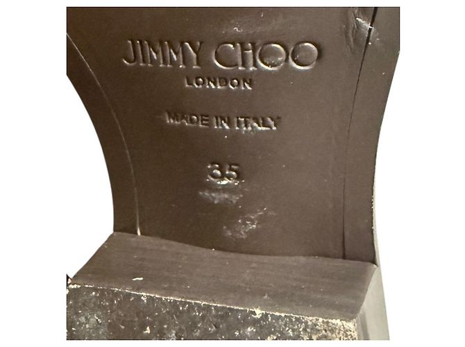 Bottines courtes en daim Jimmy Choo AND KAIA - vue 8