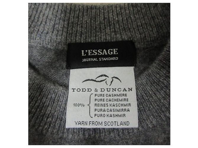 Autre Marque Cashmere-Strickpullover JOURNAL STANDARD TODD&DUNCAN Braun - Ansicht 4