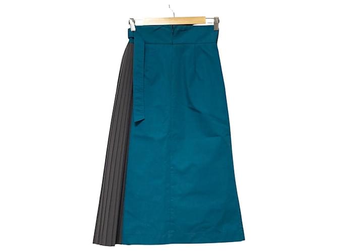 Autre Marque Falda plisada Blocking green label relaxing Verde - vista 2