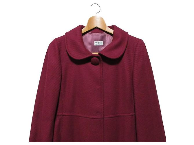 Autre Marque Abrigo de botonadura sencilla Philosophy di Alberta Ferretti Púrpura - vista 3