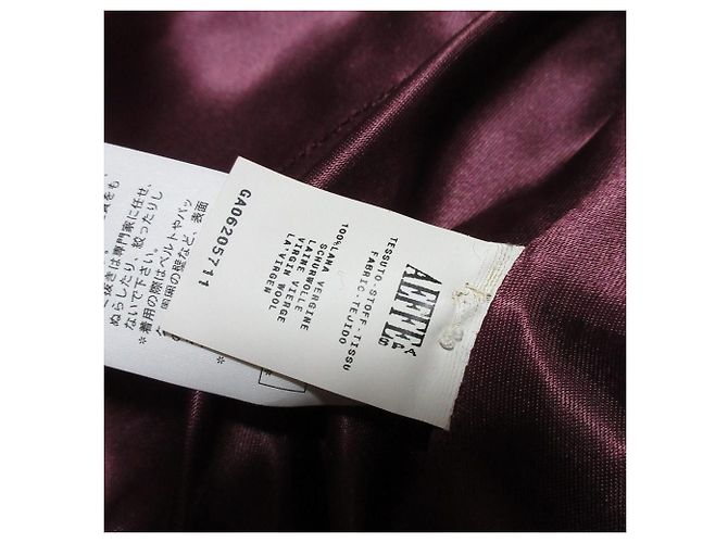 Autre Marque Abrigo de botonadura sencilla Philosophy di Alberta Ferretti Púrpura - vista 7
