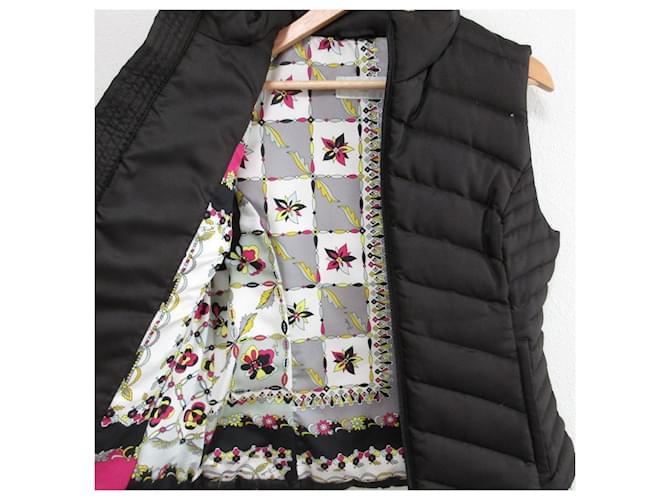 Autre Marque Chaleco de plumón Emilio Pucci Negro - vista 3