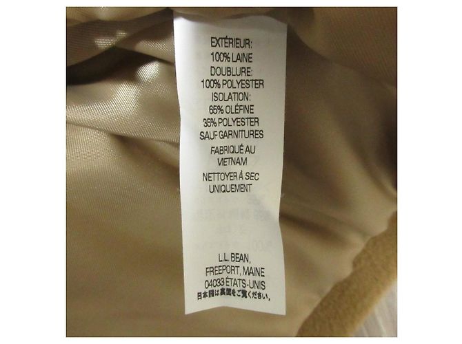 Autre Marque Abrigo largo de lana Bellandi de L.L.Bean Beige - vista 10