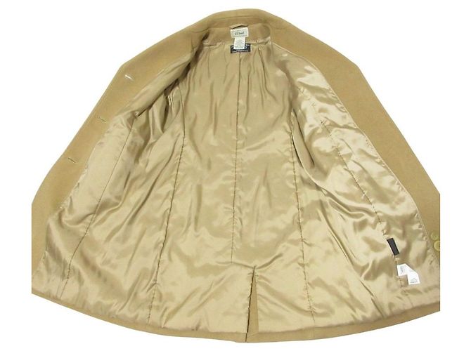 Autre Marque Abrigo largo de lana Bellandi de L.L.Bean Beige - vista 6