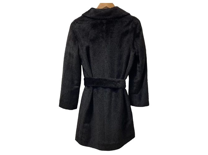 Autre Marque Abrigo de lana de alpaca Hugo Boss Castaño Marrón oscuro - vista 4