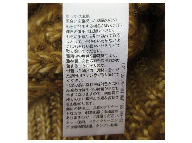 Autre Marque Calças largas de seda e mohair Drawer Amarelo - vista 6