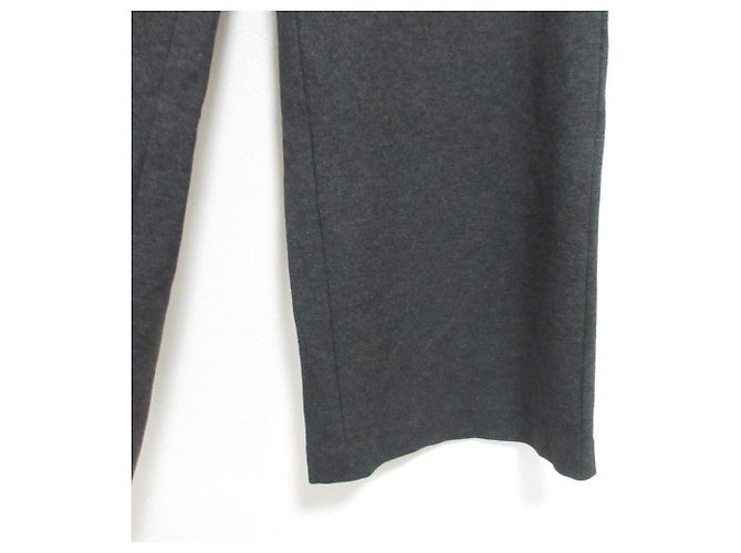 Theory DOUBLE KNIT LT N DRAWSTRING PLON Knit Wide Pants Marrone - vista 3