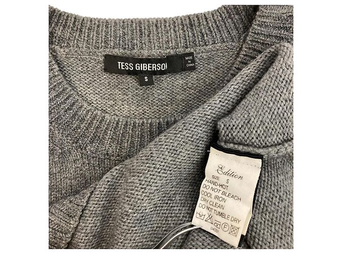 Autre Marque Wollstrickpullover Tess Giberson Braun - Ansicht 3