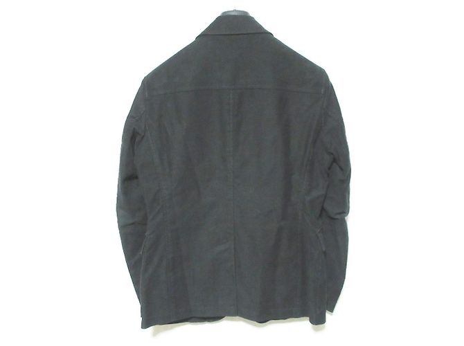 Autre Marque Chaqueta entallada de moleskine EPOCA UOMO Negro - vista 2