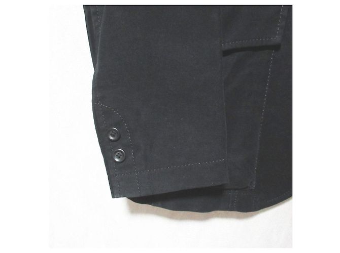 Autre Marque Chaqueta entallada de moleskine EPOCA UOMO Negro - vista 3
