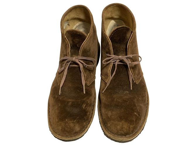 Autre Marque Stivaletti Desert in scamosciato Clarks Marrone - vista 2