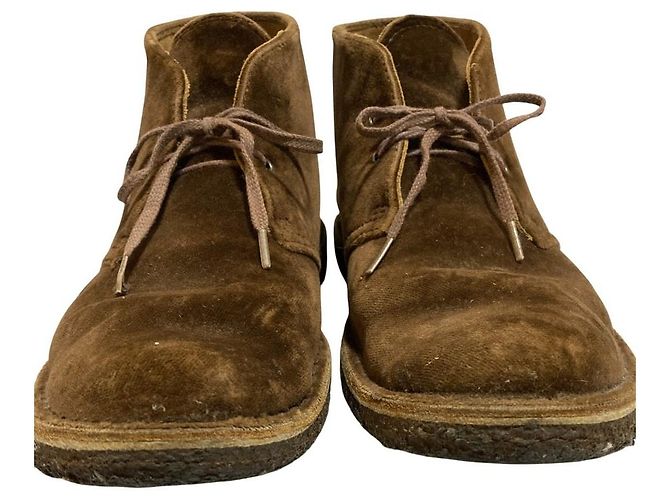 Autre Marque Stivaletti Desert in scamosciato Clarks Marrone - vista 3