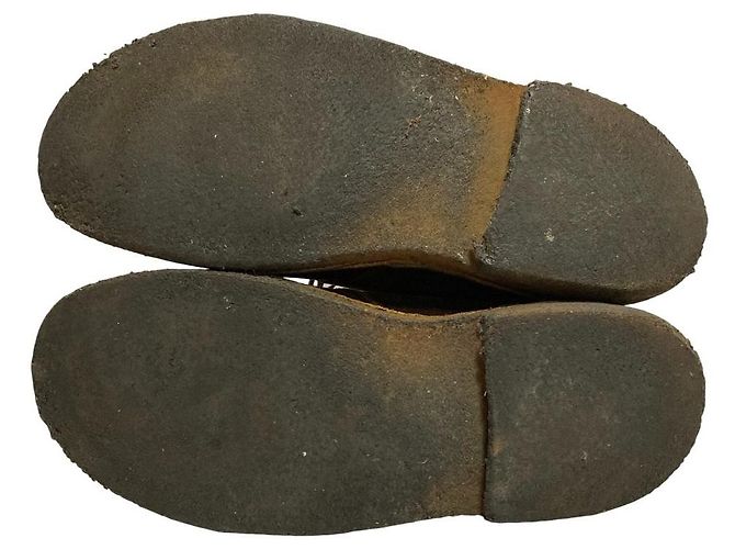 Autre Marque Stivaletti Desert in scamosciato Clarks Marrone - vista 5