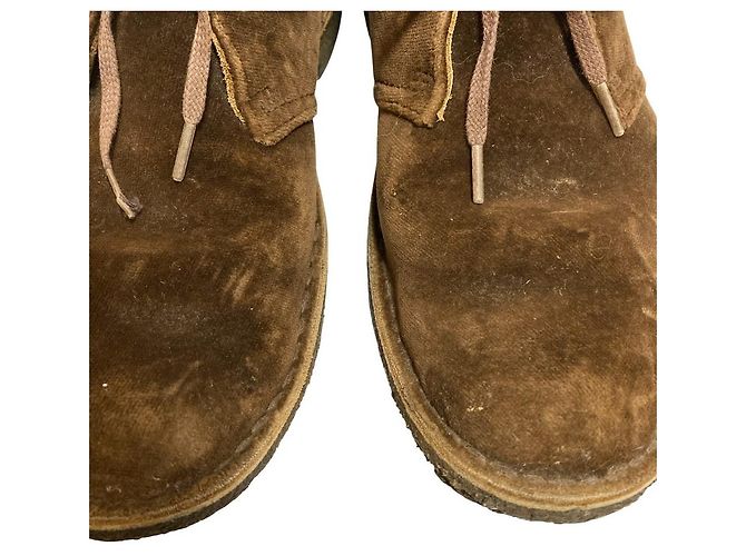 Autre Marque Stivaletti Desert in scamosciato Clarks Marrone - vista 7