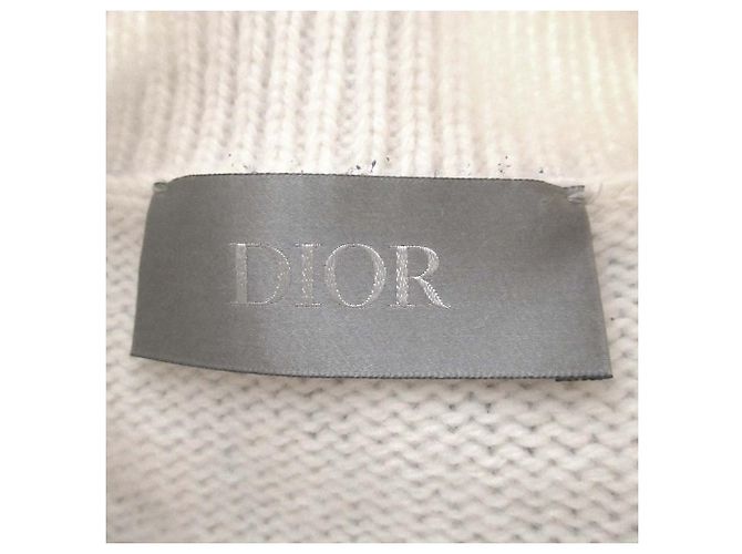 Rollkragenpullover aus Wolle DIOR AND HYLTON NEL Dior Homme Weiß - Ansicht 6