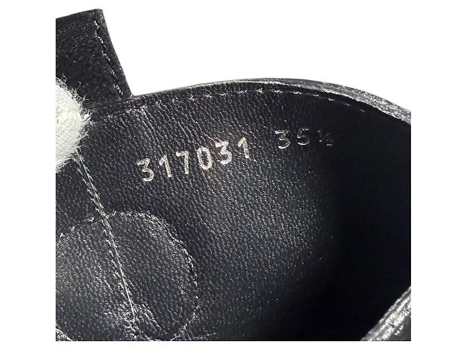 Botas largas de ante Gucci Negro - vista 13