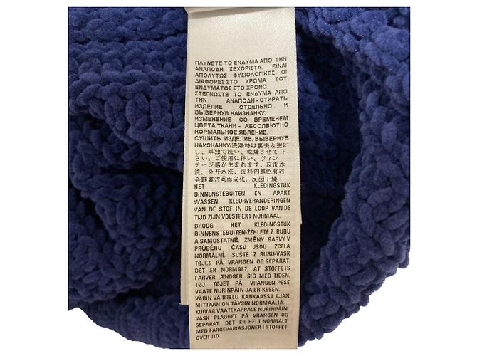 Autre Marque Strickjacke DIESEL K-MORENO Blau - Ansicht 12