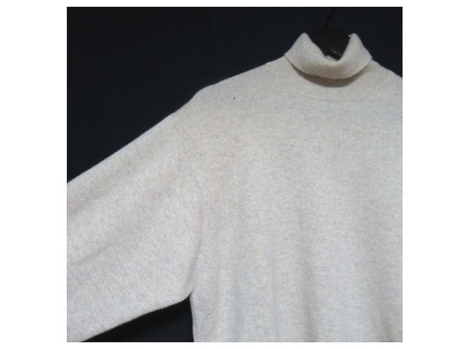 Alfred Dunhill Dunhill Sport 100% Kaschmir Rollkragen Strickpullover Beige - Ansicht 3
