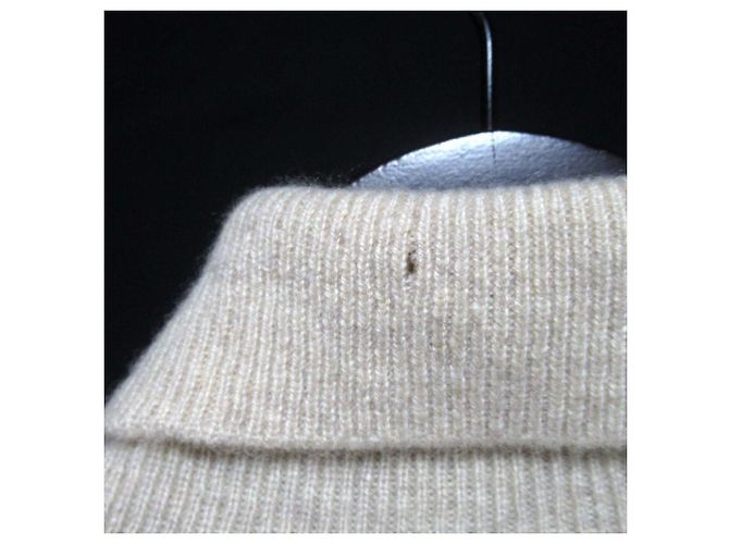 Alfred Dunhill Dunhill Sport 100% Kaschmir Rollkragen Strickpullover Beige - Ansicht 6