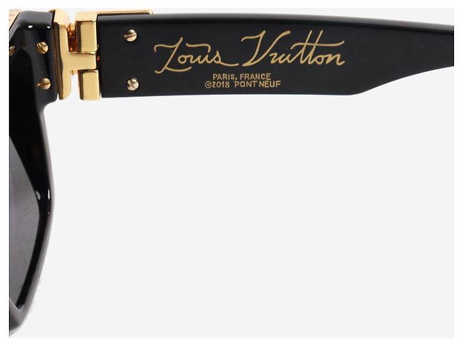 Louis Vuitton Gafas de sol Black 1.1 Millionaires Negro - vista 6