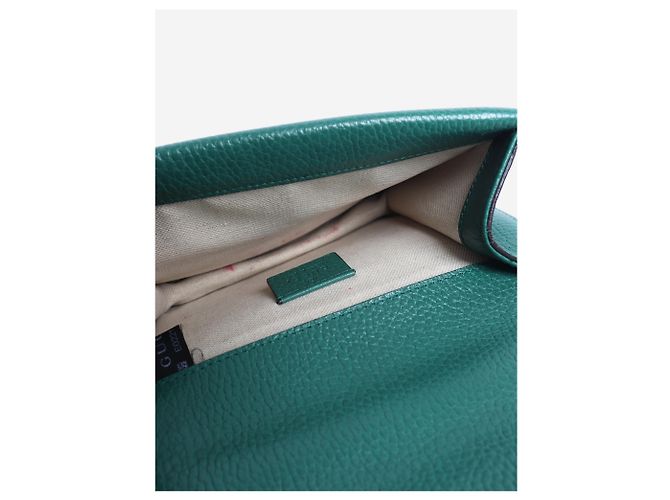 Gucci Borsa a tracolla Dionysus in pelle verde - vista 6