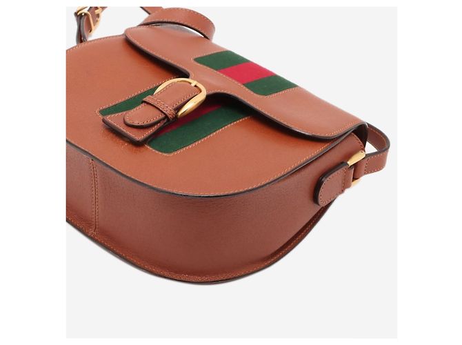 Gucci Schultertasche line Brown Sherry Braun - Ansicht 3