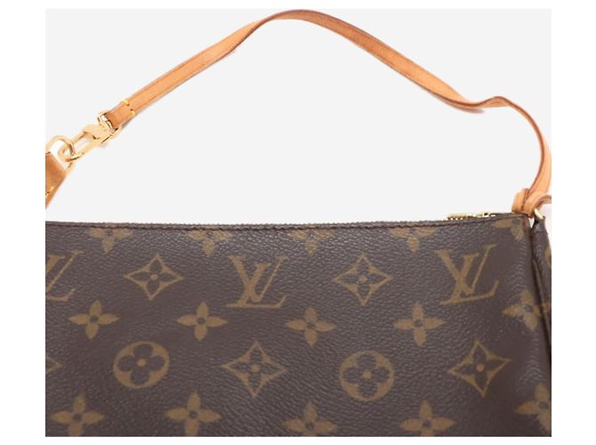 Louis Vuitton Pochette con monogramma marrone - vista 6