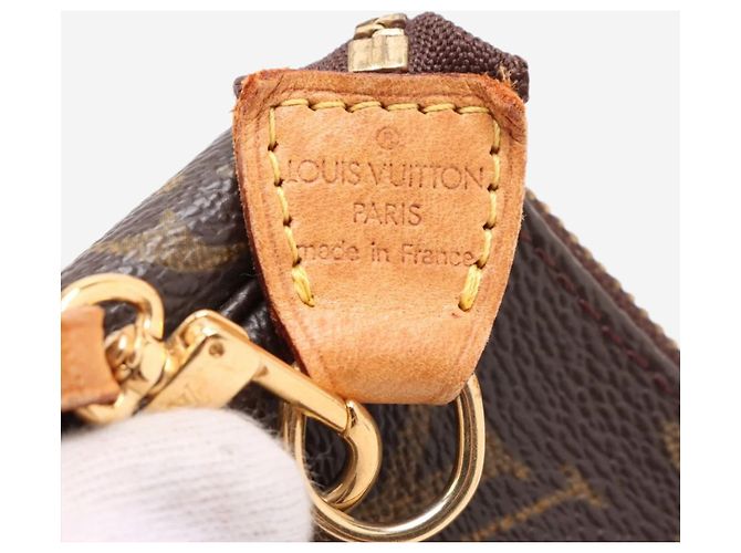 Louis Vuitton Pochette con monogramma marrone - vista 9