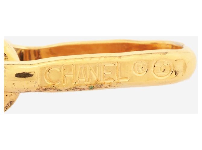 Chanel Cintura con catena Gold Coco Mark 1982 D'oro - vista 4