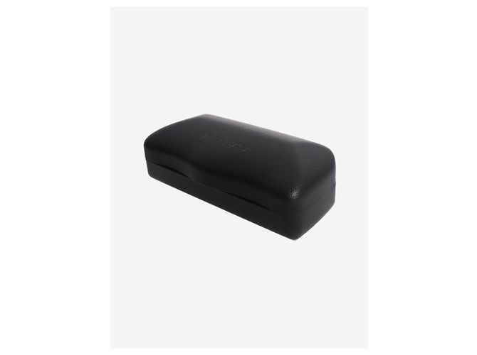 Balenciaga Gafas de sol rectangulares transparentes marrones Castaño - vista 6