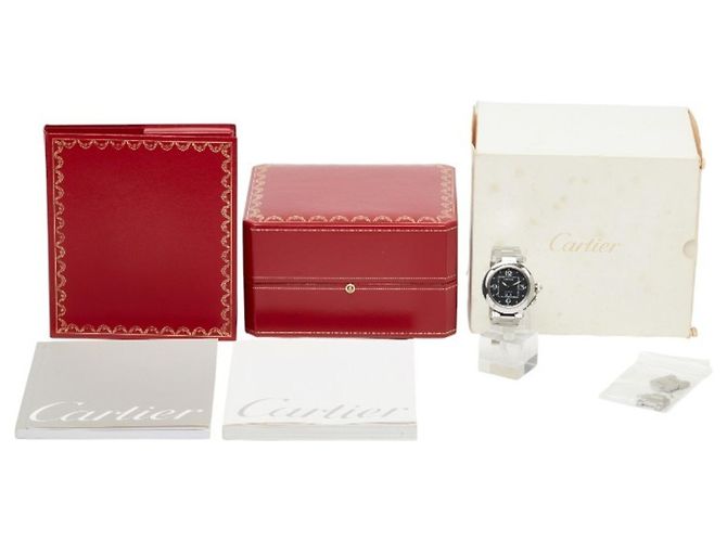 Cartier Pasha C Big Date Uhr W31053M7 - Ansicht 8
