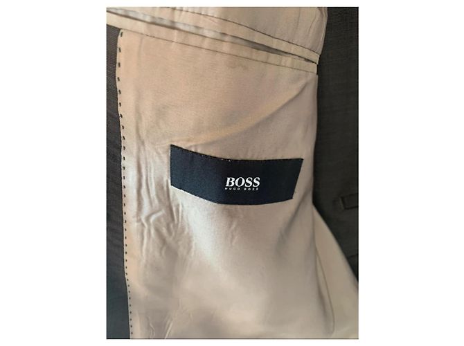 Fato Hugo Boss em lã Cerruti cinzento Cinza - vista 2